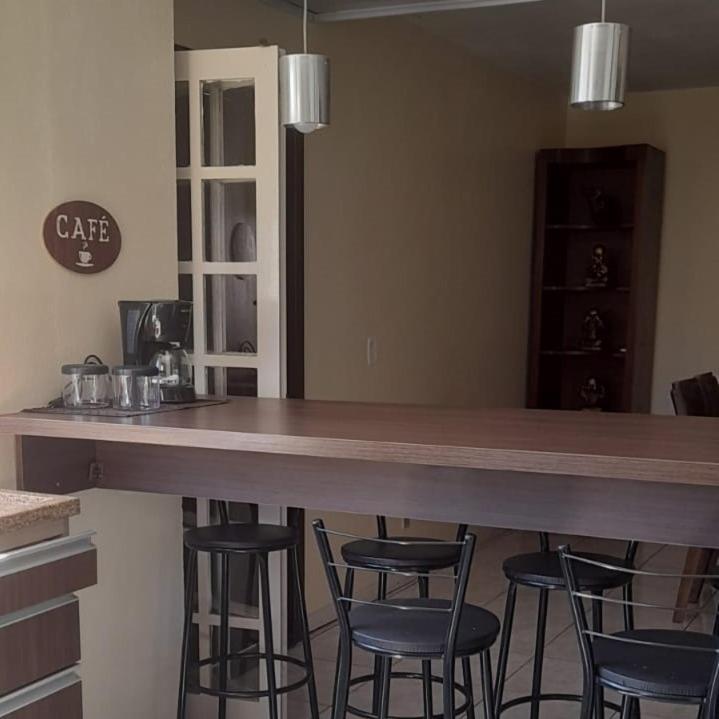 Casa Ampla Com Lareira E Churrasqueira Canela Luaran gambar
